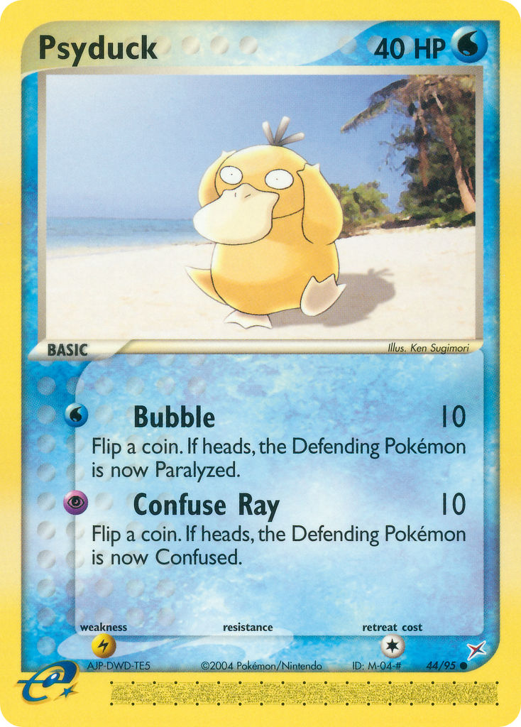 Psyduck Pokémon card