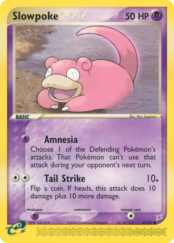 Slowpoke Pokémon card