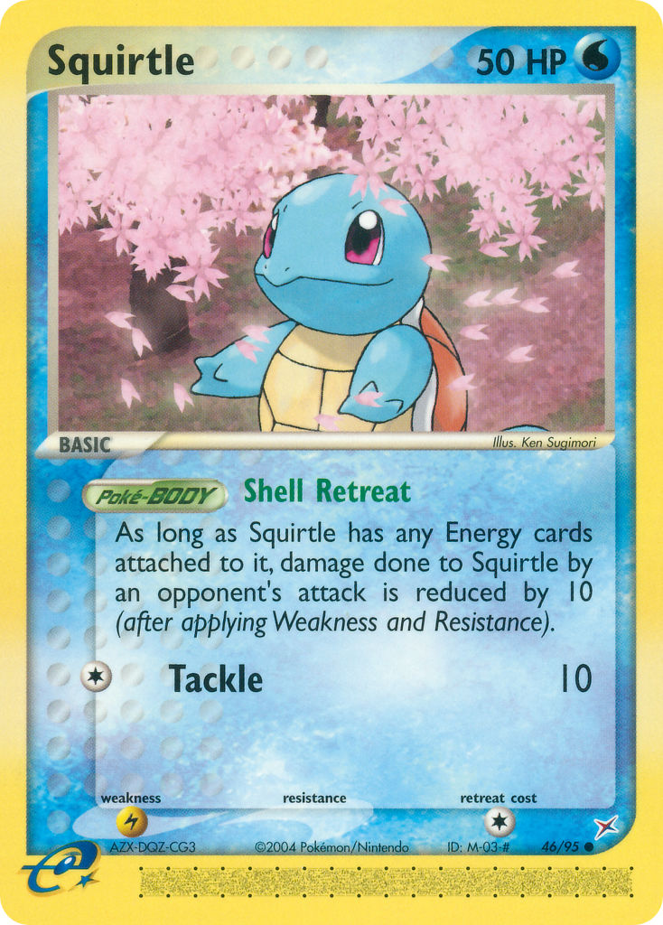Squirtle Pokémon card