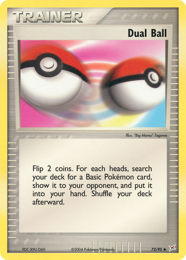 Dual Ball Pokémon card