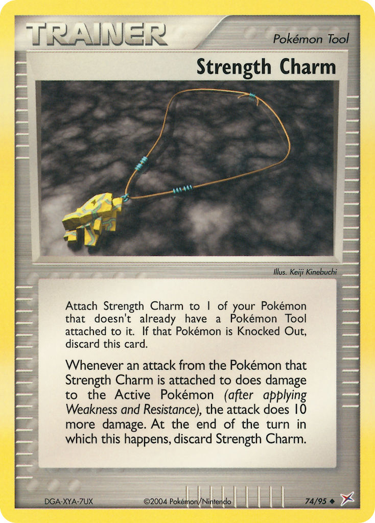 Strength Charm Pokémon card