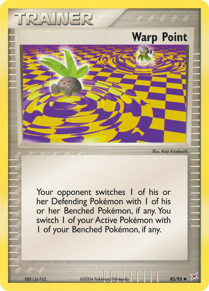 Warp Point Pokémon card