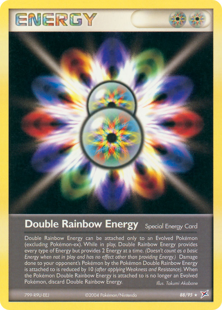 Double Rainbow Energy Pokémon card