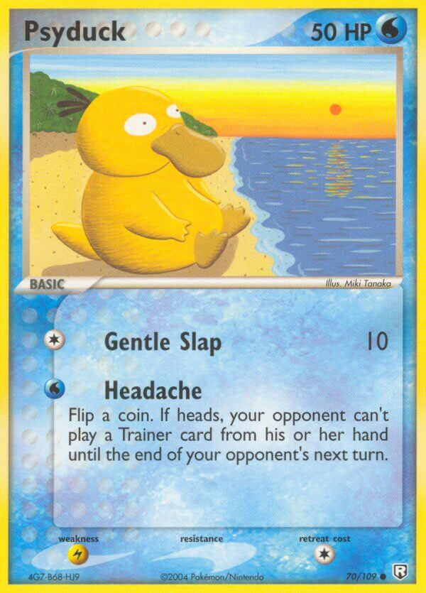 Psyduck Pokémon card