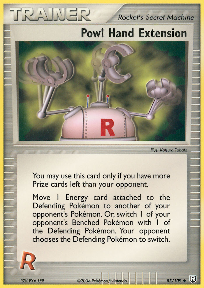 Pow! Hand Extension Pokémon card