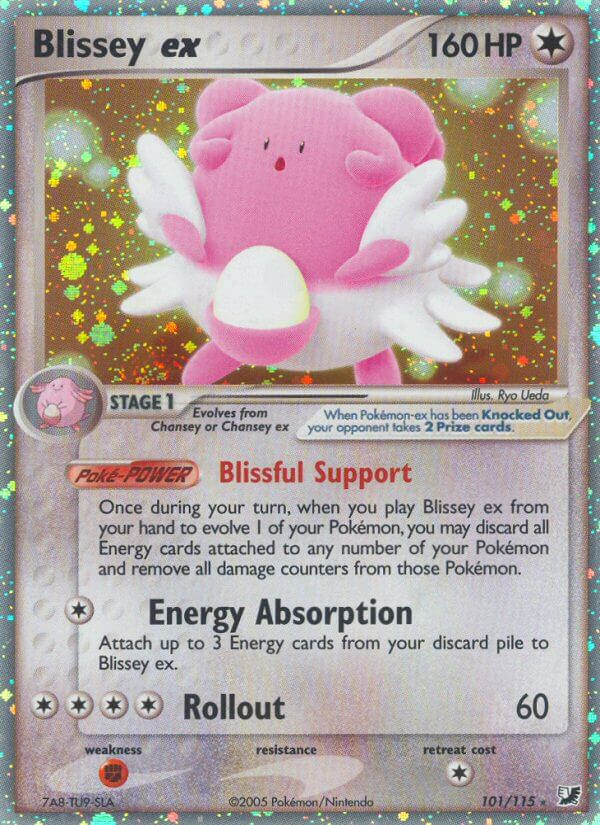 Blissey ex Pokémon card