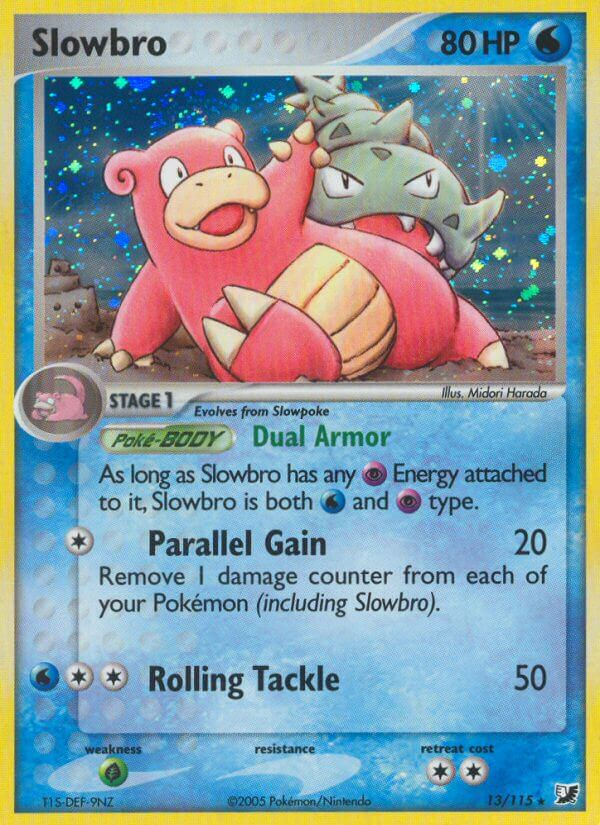 Slowbro Pokémon card