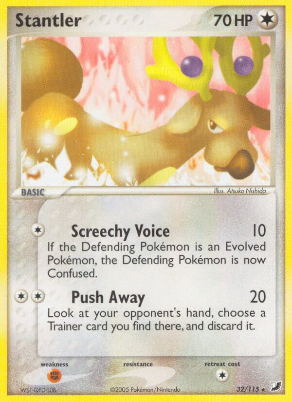 Stantler Pokémon card