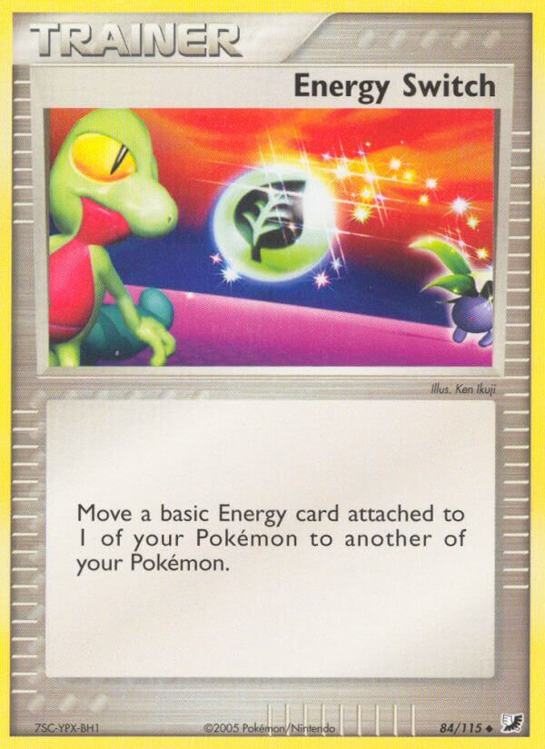 Energy Switch Pokémon card