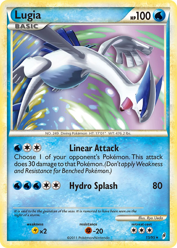 Lugia Pokémon card