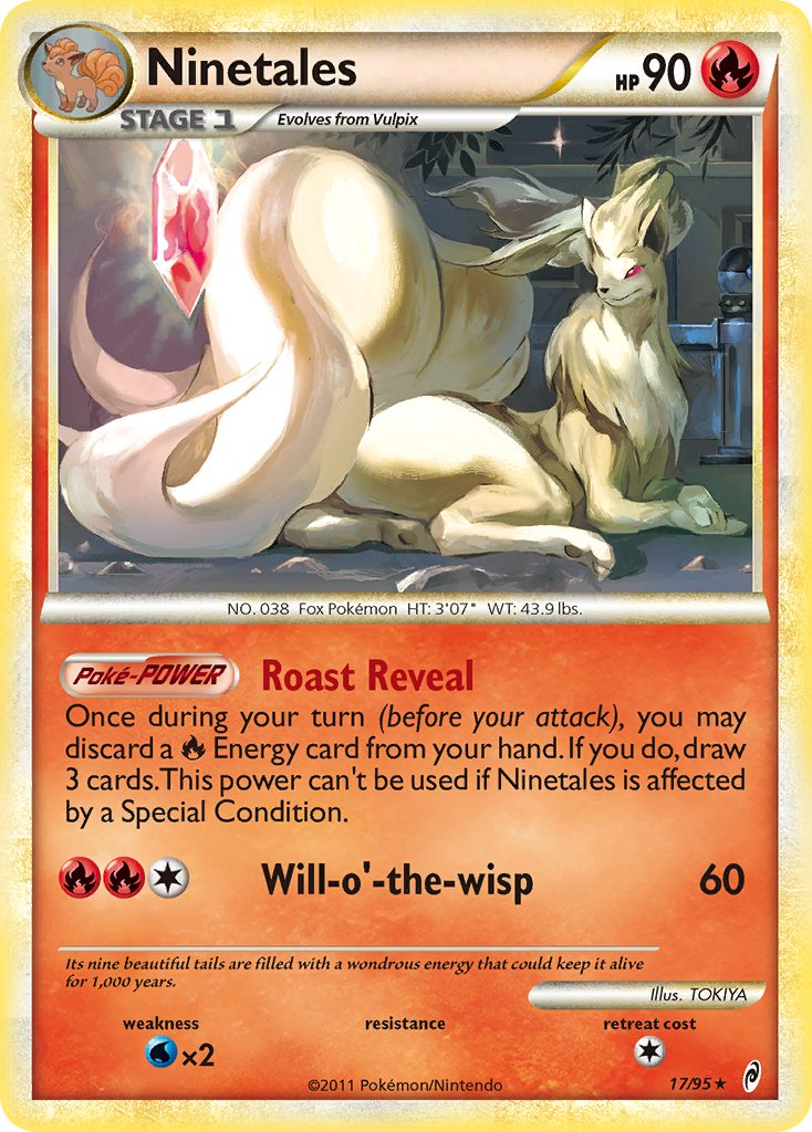Ninetales Pokémon card