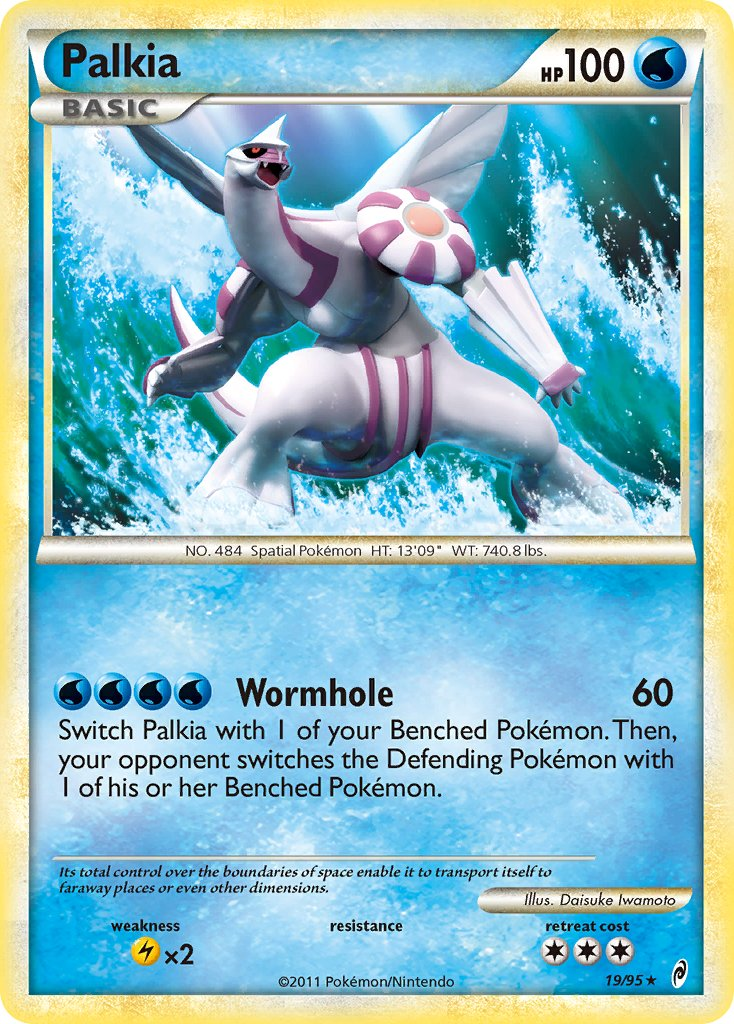 Palkia Pokémon card