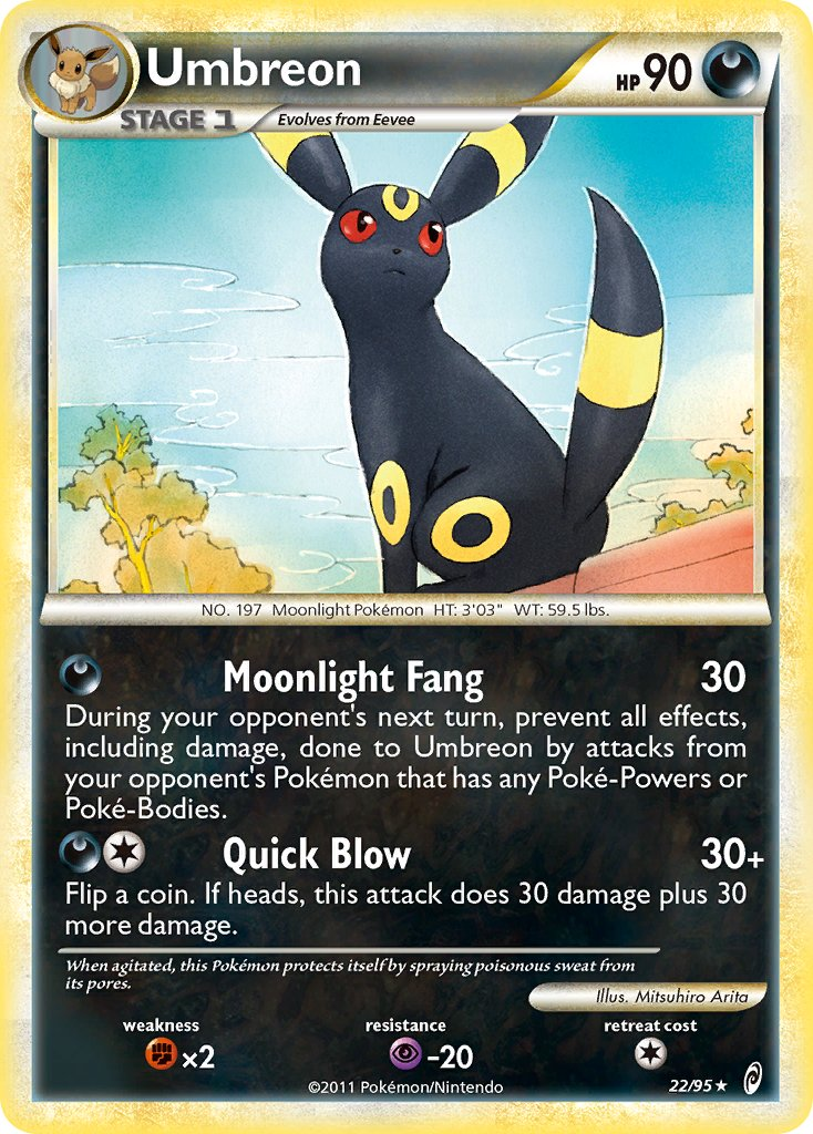 Umbreon Pokémon card