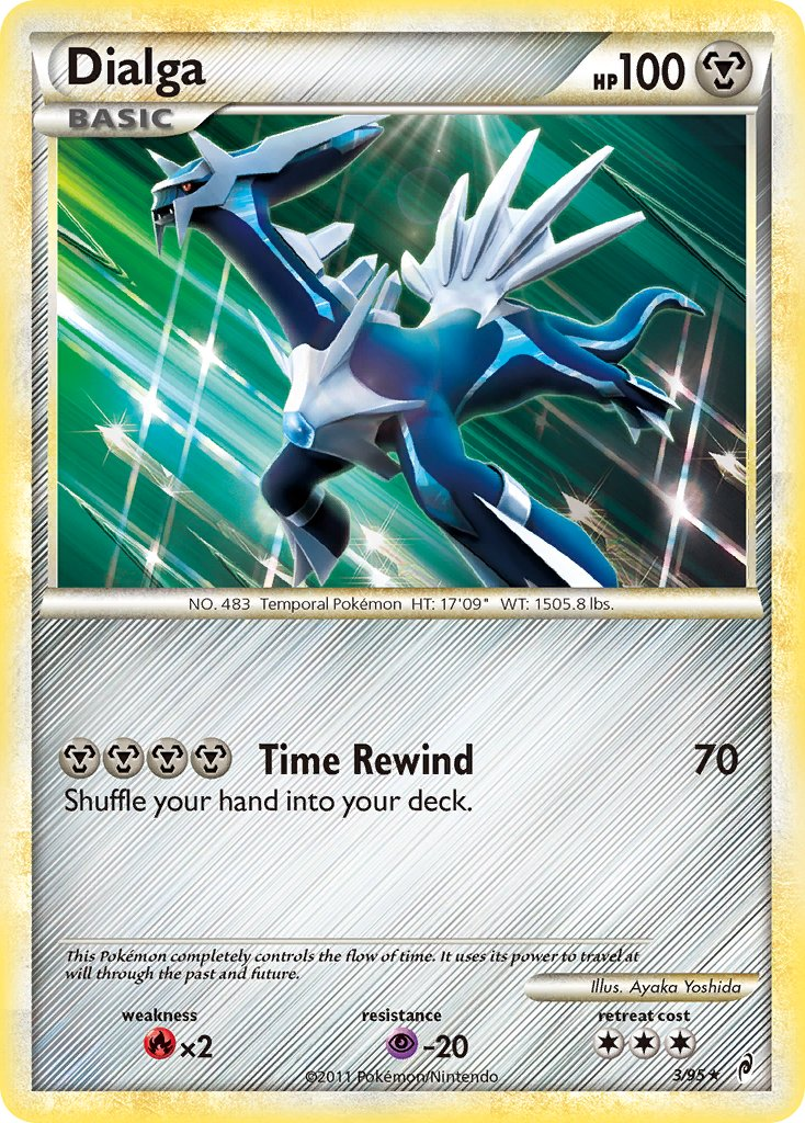 Dialga Pokémon card