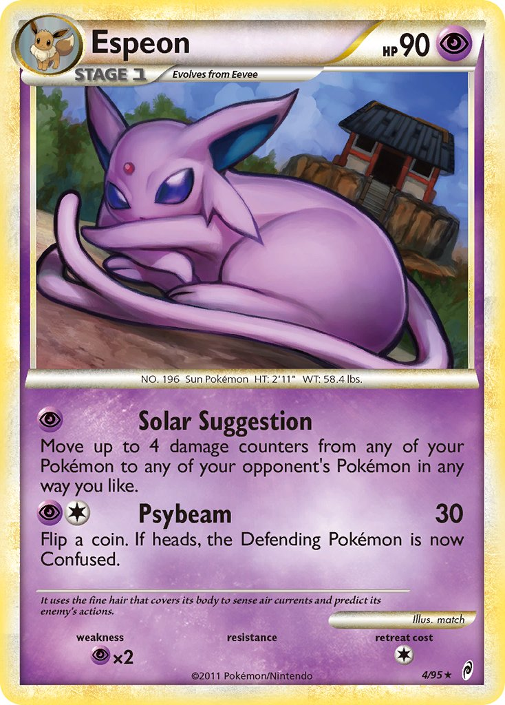 Espeon Pokémon card