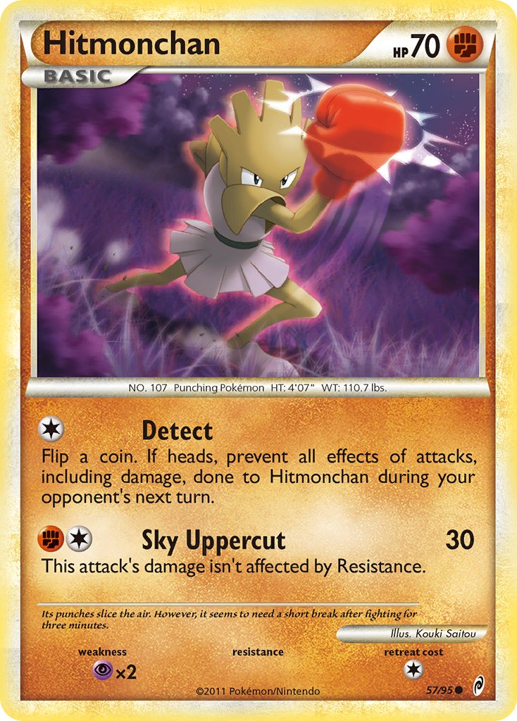 Hitmonchan Pokémon card