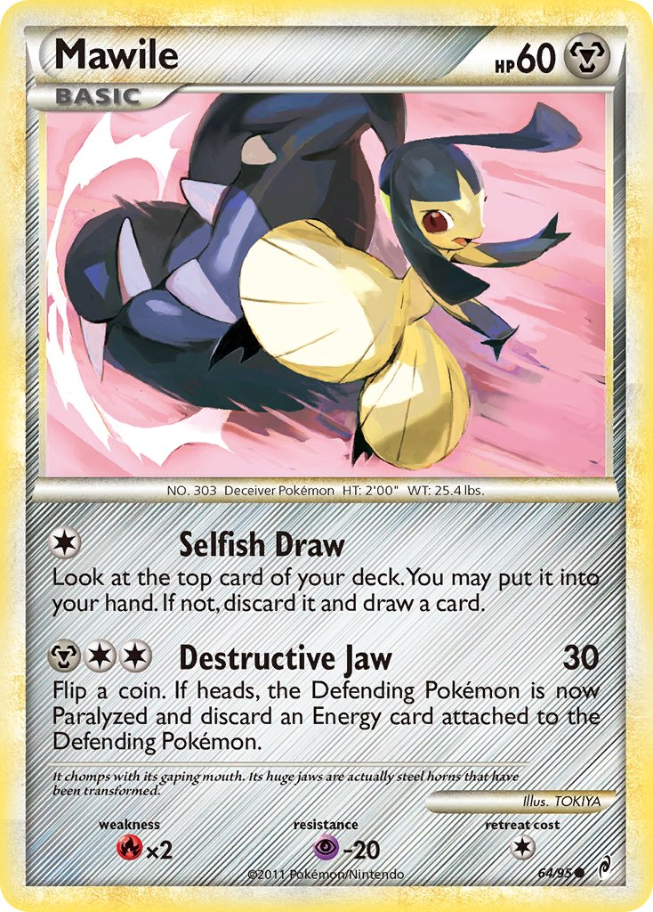 Mawile Pokémon card