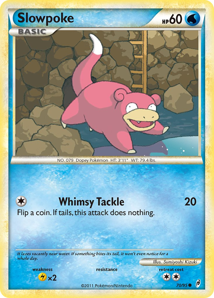 Slowpoke Pokémon card