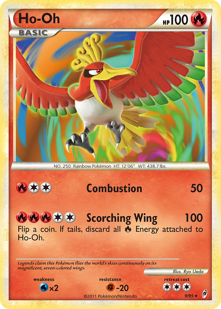 Ho-Oh Pokémon card