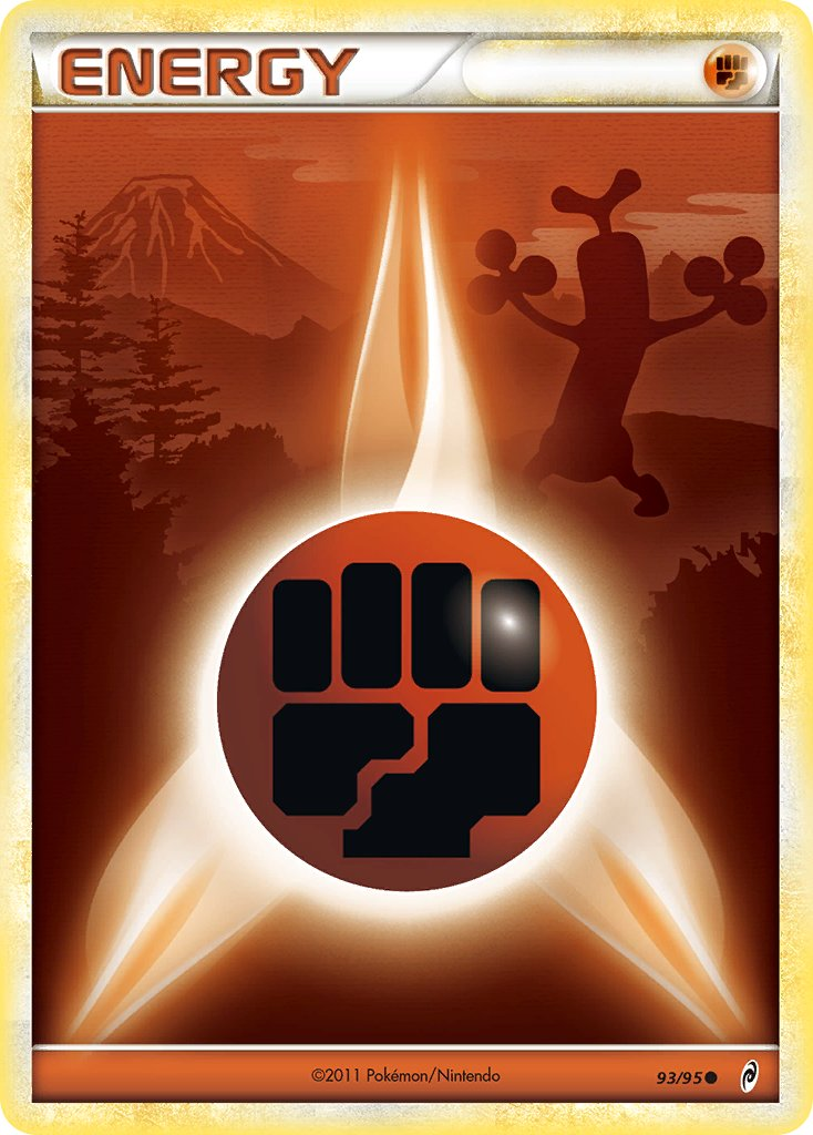 Fighting Energy Pokémon card