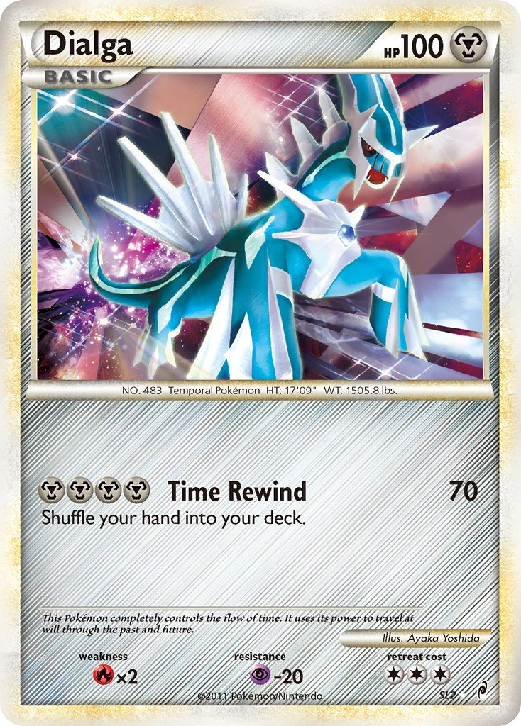 Dialga Pokémon card
