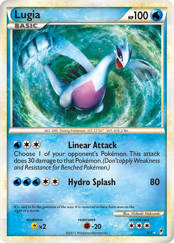Lugia Pokémon card