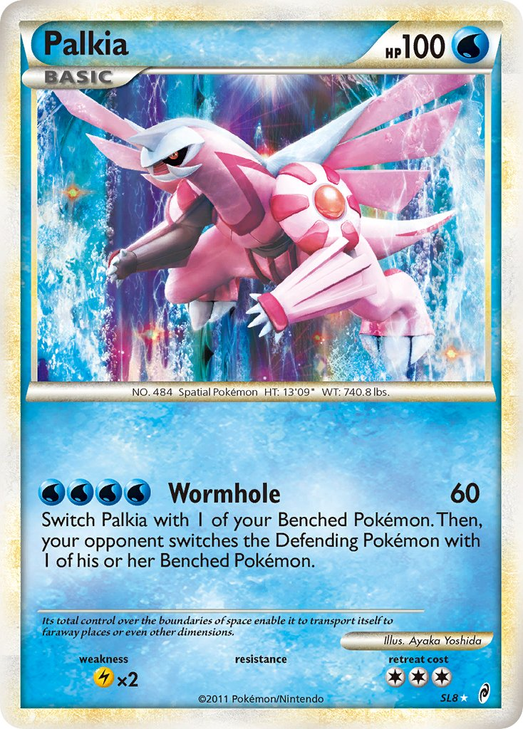 Palkia Pokémon card
