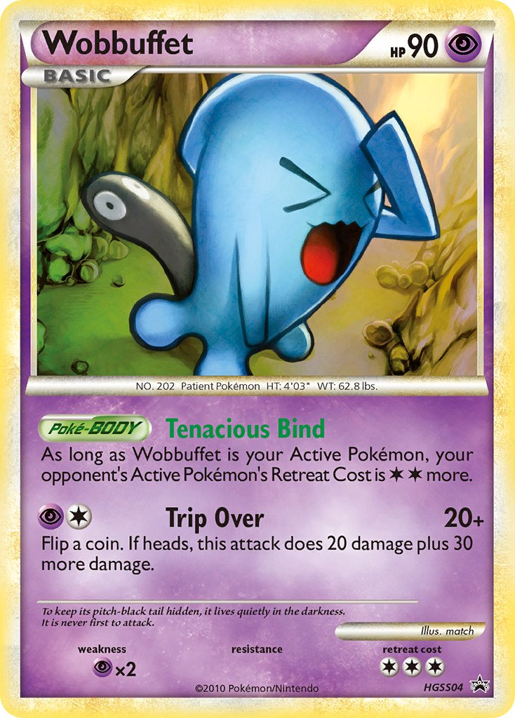 Wobbuffet Pokémon card