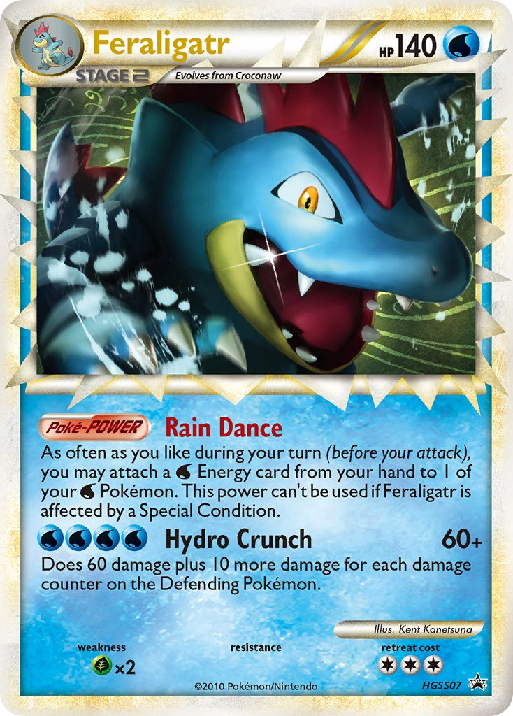 Feraligatr Pokémon card