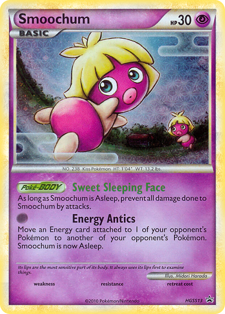 Smoochum Pokémon card
