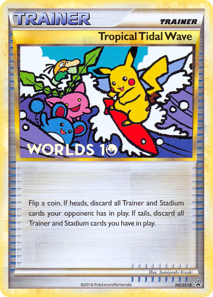 Tropical Tidal Wave Pokémon card