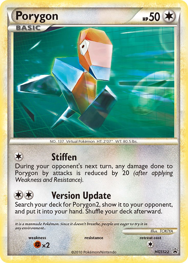 Porygon Pokémon card