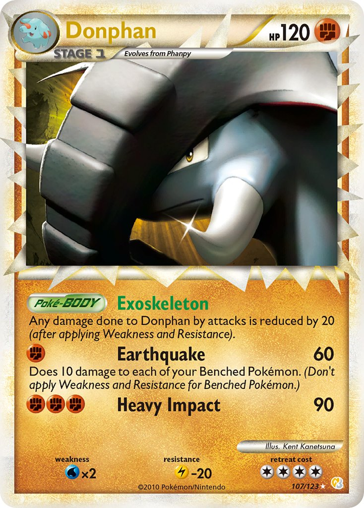 Donphan Pokémon card