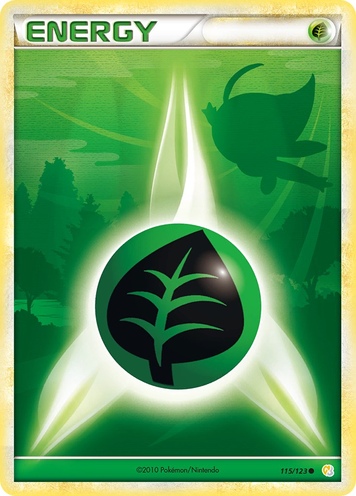 Grass Energy Pokémon card