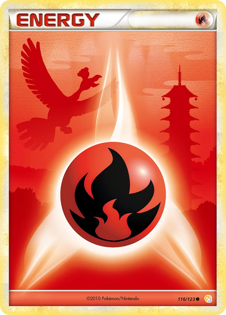 Fire Energy Pokémon card