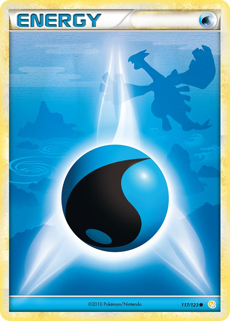 Water Energy Pokémon card