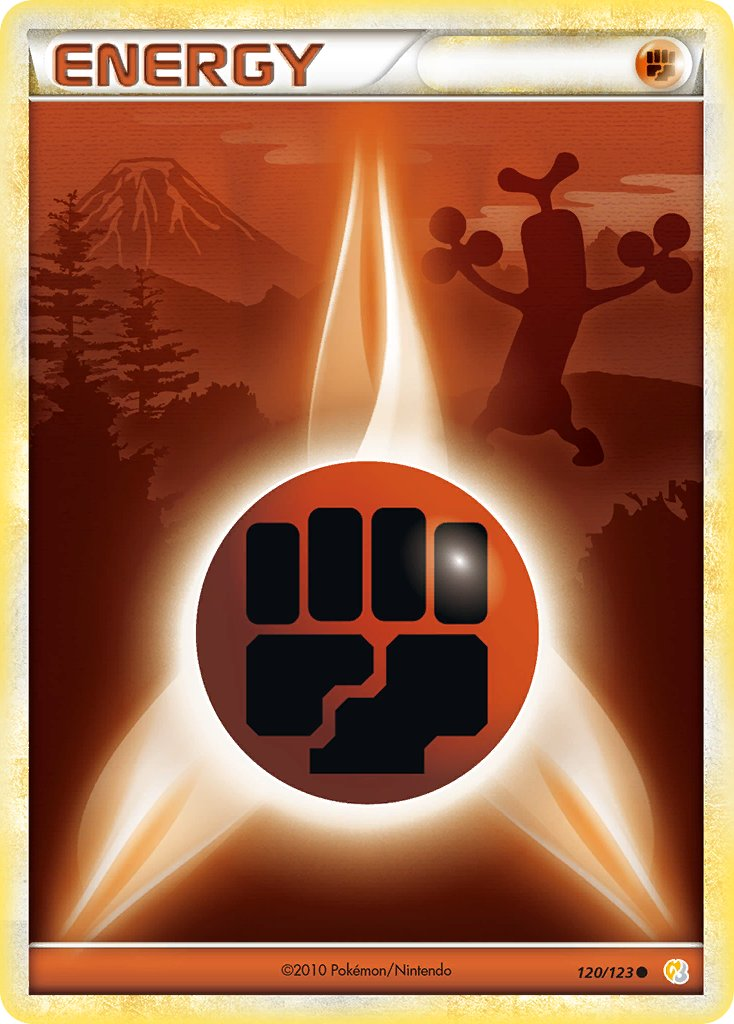 Fighting Energy Pokémon card