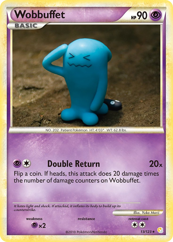 Wobbuffet Pokémon card