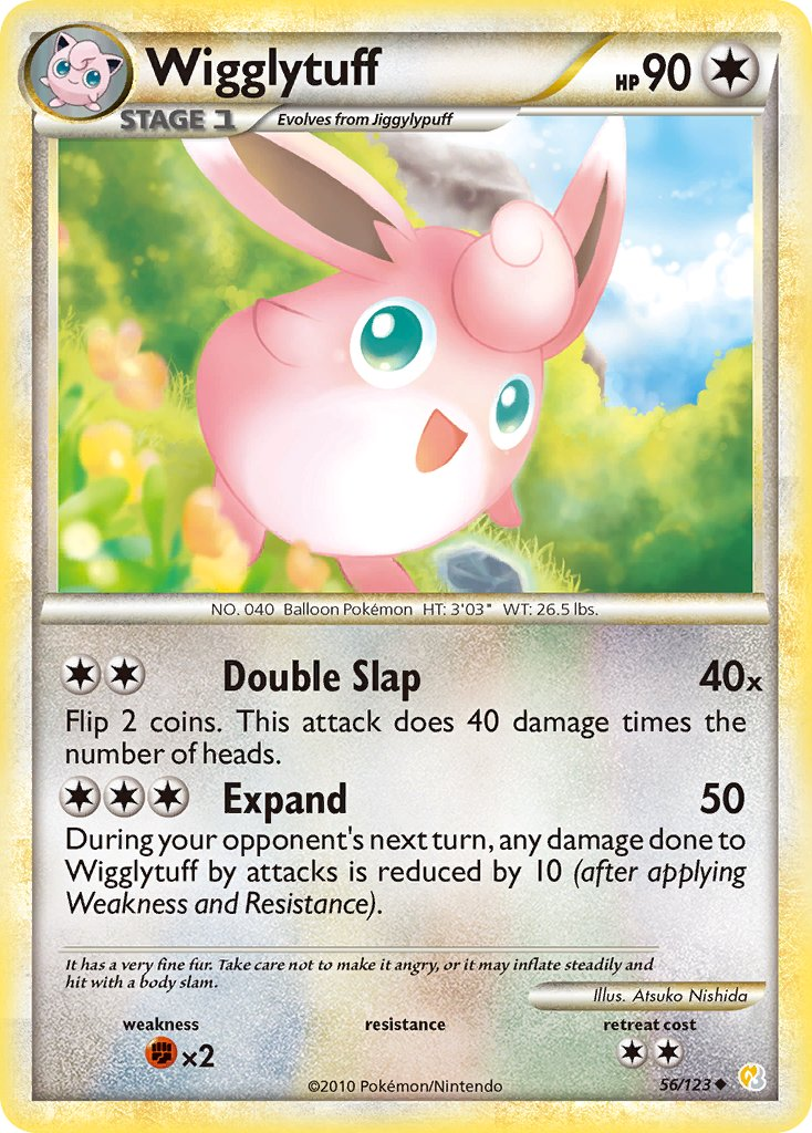 Wigglytuff Pokémon card