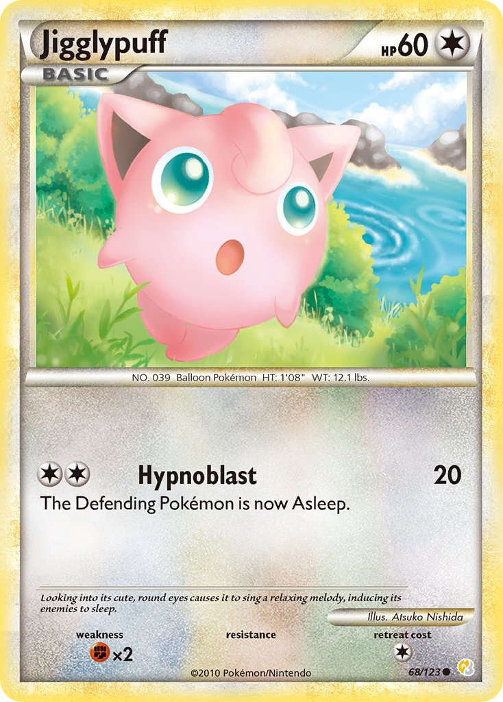 Jigglypuff Pokémon card