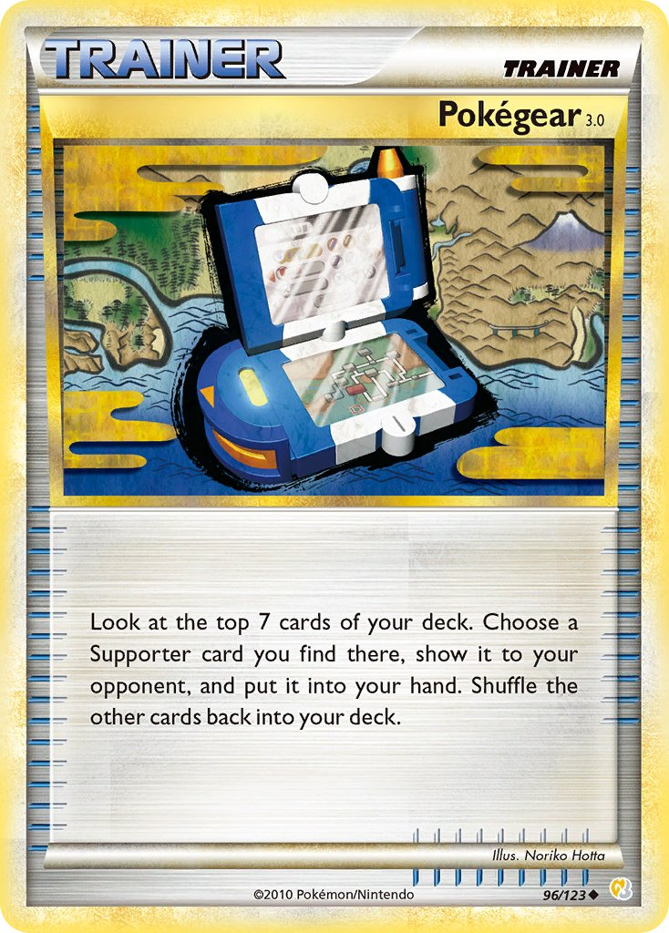 Pokégear 3.0 Pokémon card