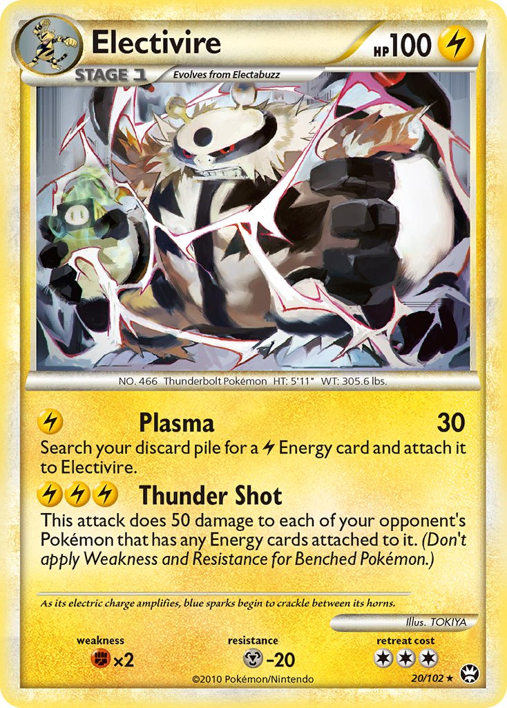 Electivire Pokémon card