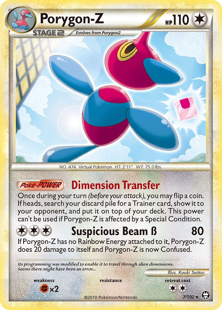 Porygon-Z Pokémon card