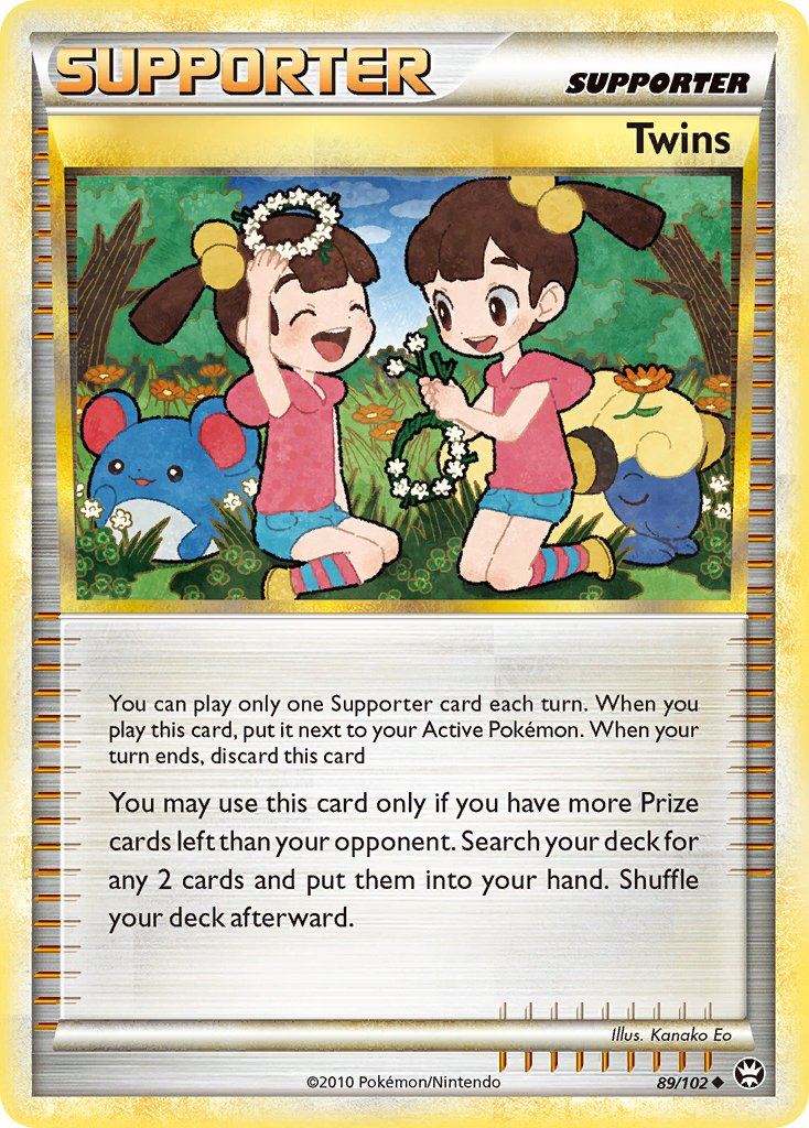 Twins Pokémon card