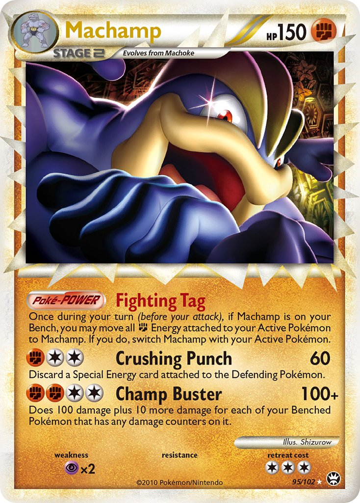 Machamp Pokémon card