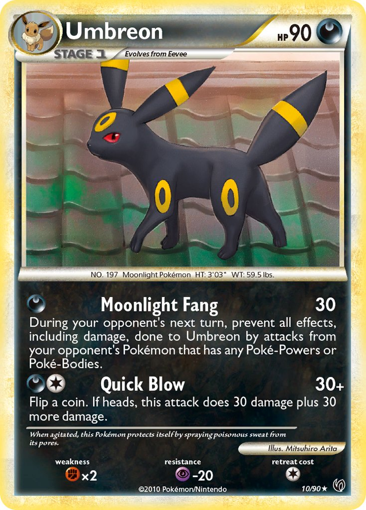 Umbreon Pokémon card