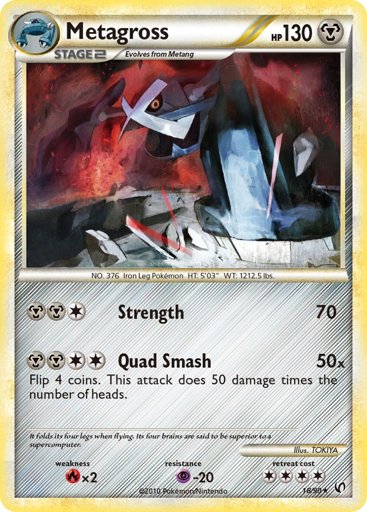 Metagross Pokémon card