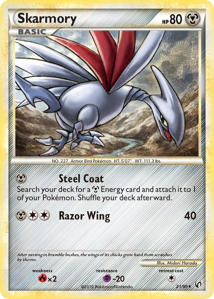 Skarmory Pokémon card
