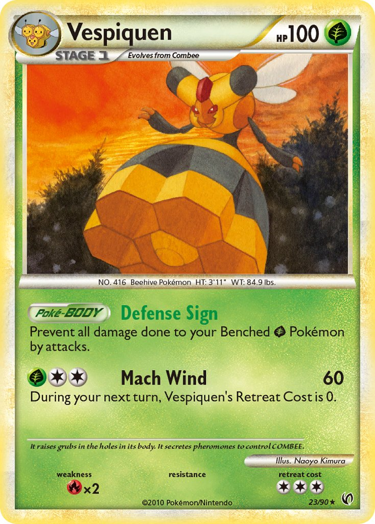 Vespiquen Pokémon card