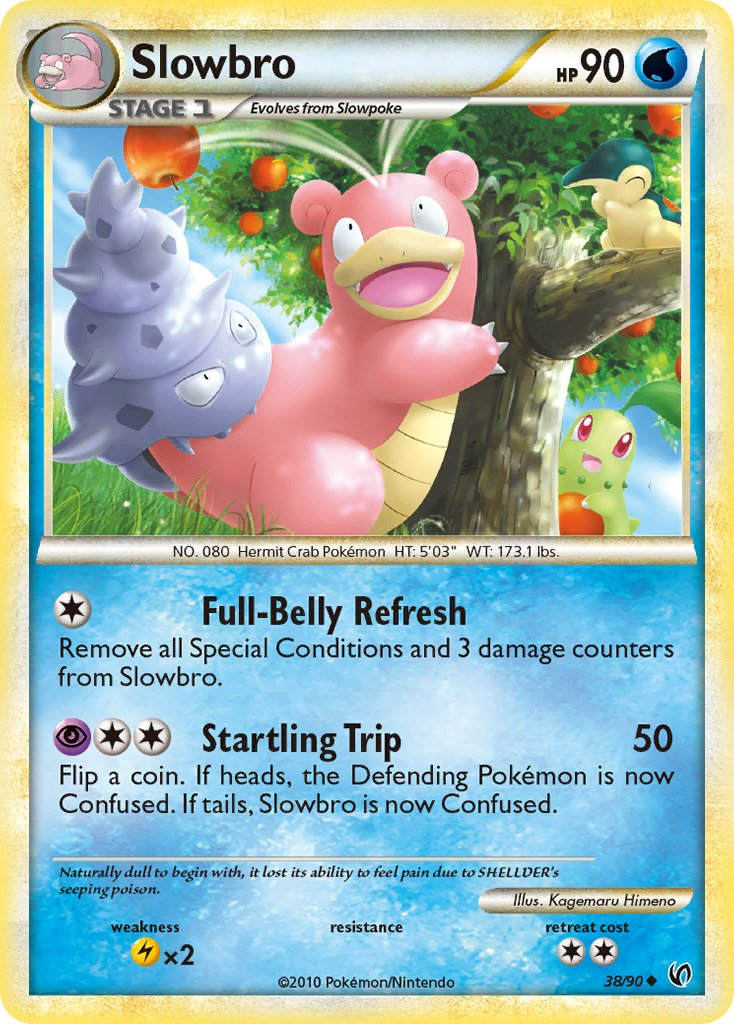 Slowbro Pokémon card